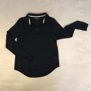 💙Navy Zippered Pullover